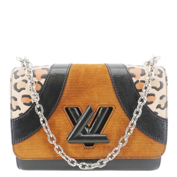 Louis Vuitton  Twist Leopard Wild Printed Leather Crossbody Bag Multicolor - Picture 3 of 16